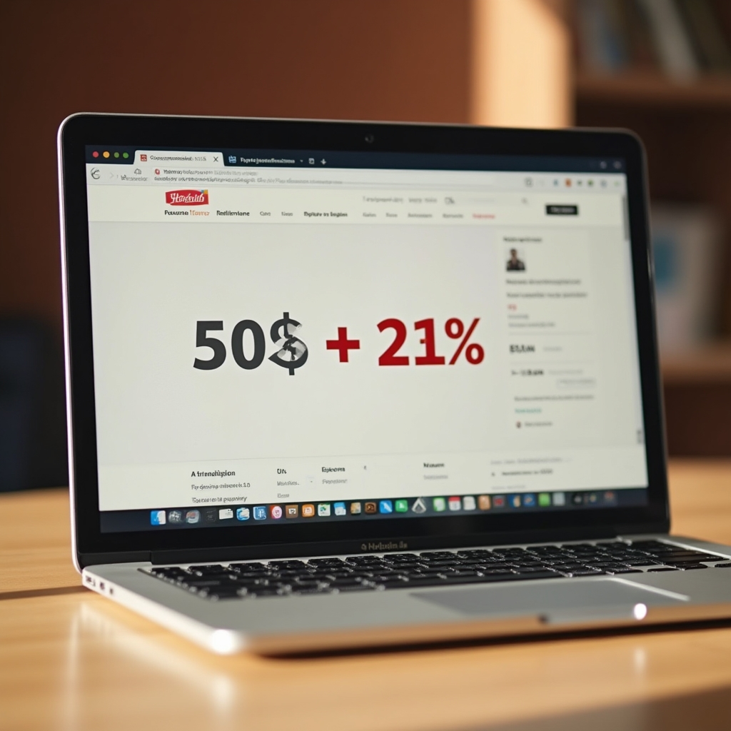 eMAG product page showing crossed-out original price next to discounted price, illustrating anchoring effect
